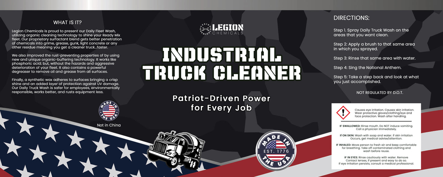 C4: INDUSTRIAL TRUCK CLEANER